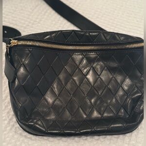 Clare V Black Diamond Fanny Pack